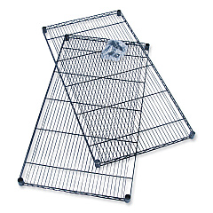 Safco Industrial Extra Shelf Pack, 36w x 18d x 1.5h Steel. Black, 2/Pack (5287BL)