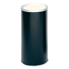 Safco Ash Urn, 10" dia x 20"h, Black (9698BL)