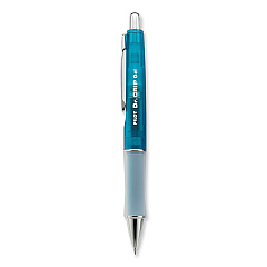 Pilot Dr. Grip Gel Pen, Retractable, Fine 0.7 mm, Black Ink, Translucent Blue Barrel (36260)