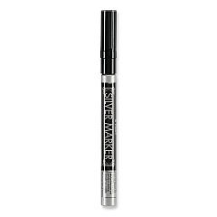 Pilot Creative Art and Crafts Marker, Extra-Fine Brush Tip, Silver (41801)
