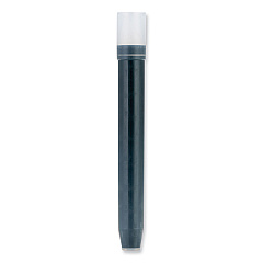 Pilot Plumix Fountain Pen Refill Cartridge, Black Ink, 12/Box (69100)