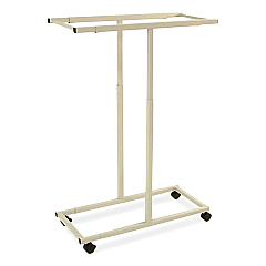 Safco Mobile Vertical File, 12 Hanging Clamps, 39.25w x 16d x 52h, Tan (5059)
