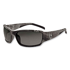 ergodyne Skullerz Thor Safety Glasses, Kryptek Tyhpon Nylon Impact Frame, Polarized Smoke Polycarb Lens (51331)
