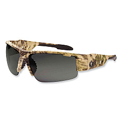 ergodyne Skullerz Dagr Safety Glasses, Kryptek Highlander Nylon Impact Frame, Smoke Polycarbonate Lens (52330)
