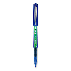Pilot Precise V5 BeGreen Roller Ball Pen, Stick, Extra-Fine 0.5 mm, Blue Ink, Blue Barrel, Dozen (26301)