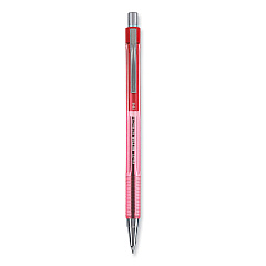 Pilot Better Ballpoint Pen, Retractable, Fine 0.7 mm, Red Ink, Translucent Red Barrel, Dozen (30002)
