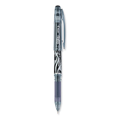 Pilot FriXion Point Erasable Gel Pen, Stick, Extra-Fine 0.5 mm, Black Ink, Black Barrel (31573)