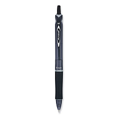 Pilot Acroball Colors Advanced Ink Ballpoint Pen, Retractable, Medium 1 mm, Black Ink, Black Barrel (31821)