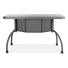 Oklahoma Sound Teacher's WorkPod Desk, 48" x 24" x 30", Charcoal Slate (TWPD)