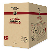 SC Johnson Professional Ready-To-Use Multi-Surface Floor Finish Plus Sealer, Light Fresh Scent, 5 gal Bag-in-Box (362834)