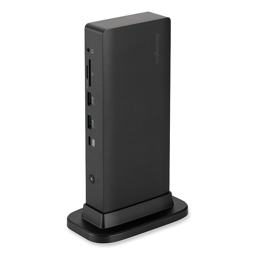 Kensington SD4849Pv Triple Video Driverless Docking Station, Black (K37060NA)