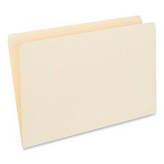 Universal Double-Ply Top Tab Manila File Folders, Straight Tabs, Legal Size, 0.75" Expansion, Manila, 100/Box (UNV16120)