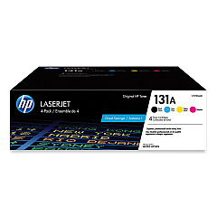 HP 131A Black/Cyan/Magenta/Yellow Toner Cartridge (CF210AQ1)