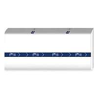Tork PeakServe Continuous Hand Towel, 7.91 x 8.85, White, 410 Wipes/Pack, 12 Packs/Carton (105065)