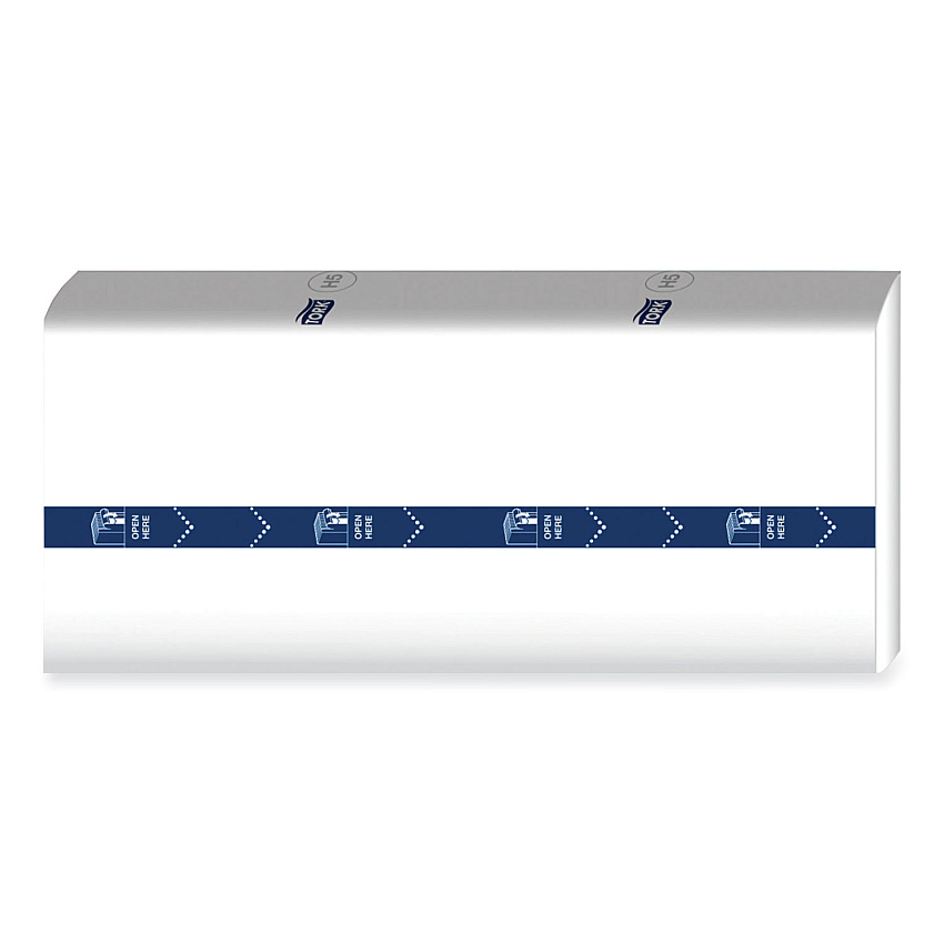 Tork PeakServe Continuous Hand Towel, 7.91 x 8.85, White, 410 Wipes/Pack, 12 Packs/Carton (105065)