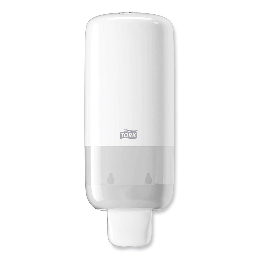 Tork Foam Skincare Manual Dispenser, 1 L Bottle; 33 oz Bottle, 4.45 x 4.13 x 11.26, White, 4/Carton (571501)