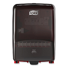 Tork Washstation Dispenser, 12.56 x 10.57 x 18.09, Red/Smoke (651228)