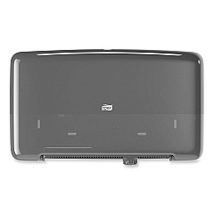 Tork Elevation Bath Tissue Mini-Jumbo Roll Twin Dispenser, 17 x 5.688 x 10.125, Black (5555290)