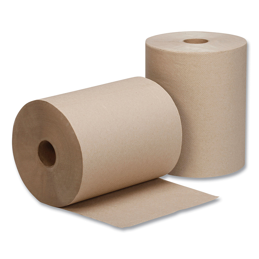 AbilityOne 8540017016569 SKILCRAFT Hardwound Roll Paper Towel, 10" x 800 ft, Natural, 6/Carton