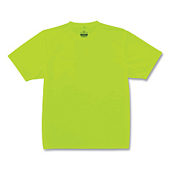 ergodyne GloWear 8089 Non-Certified Hi-Vis T-Shirt, Polyester, Small, Lime (21552)
