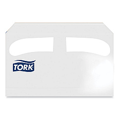 Tork Toilet Seat Cover, Half-Fold, 14.5 x 17, White, 250/Pack, 20 Packs/Carton (TC0020)
