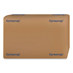 Tork Xpressnap Interfold Dispenser Napkins, 2-Ply, Bag-Pack, 13 x 8.5, Natural, 500/Pack, 12 Packs/Carton (DX906E)