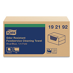 Tork Foodservice Cloth, 13 x 24, Blue, 150/Carton (192192)