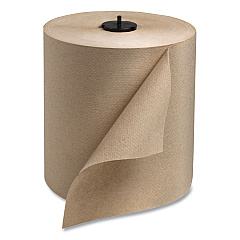 Tork Basic Paper Wiper Roll Towel, 7.68" x 1,150 ft, Natural, 4 Rolls/Carton (291350)