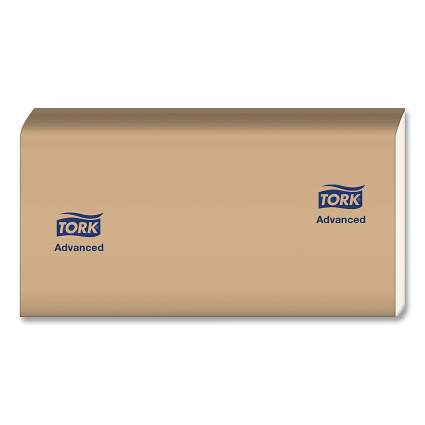 Tork Advanced Multifold Hand Towel, 9 x 9.5, White, 250/Pack, 16 Packs/Carton (424824)