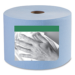 Tork Heavy-Duty Paper Wiper, 11.1" x 800 ft, Blue (450304)