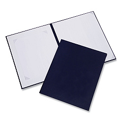 AbilityOne 7510017013509 SKILCRAFT Awards Certificate Binder, 14.5 x 11.5, Navy Blue