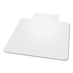 ES Robbins EverLife Chair Mat for Extra High Pile Carpet with Lip, 46 x 60, Clear (124381)