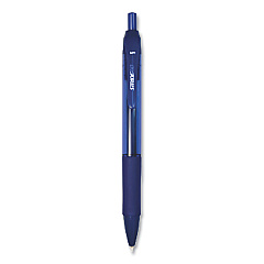 StrideRio Gel Pen, Retractable, Medium 0.7 mm, Blue Ink, Translucent Blue Barrel, 12/Box (52002)
