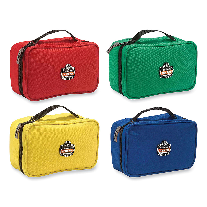 ergodyne Arsenal 5876K Four Small Buddy Organizers Colored Kit, 2 Compartments, 4.5 x 7.5 x 3, Blue/Green/Red/Yellow (13876)
