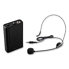 Oklahoma Sound Wireless Headset Microphone, 200 ft Range (LWM7)