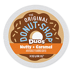 The Original Donut Shop Nutty Plus Caramel K-Cup, 0.34 oz, 24/Box (7476)