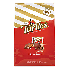 DeMet's Original Turtle Bites, Original Pecan, 1 lb, 1.5 oz Bag, Delivered in 1-4 Business Days (22002036)