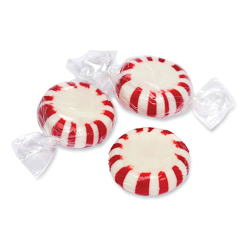 Office Snax Candy Assortments, Starlight Peppermint Candy, 1 lb Bag (00670)