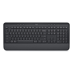 Logitech Signature K650 Wireless Comfort Keyboard, Graphite (920010908)