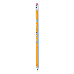 Dixon Oriole Pre-Sharpened Pencil, HB (#2), Black Lead, Yellow Barrel, Dozen (12886)