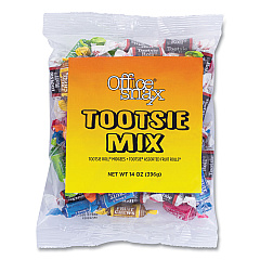 Office Snax Tootsie Roll Assortment, 14 oz Bag (00658)