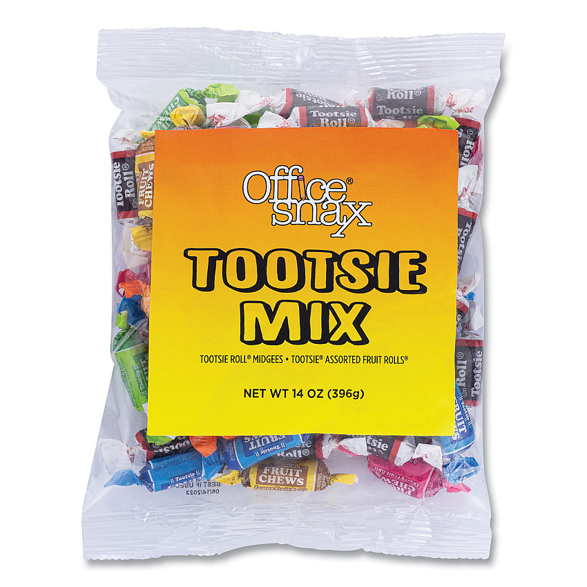 Office Snax Tootsie Roll Assortment, 14 oz Bag (00658)