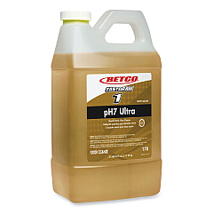 Betco pH7 Ultra Neutral Cleaner, Lemon Scent, 2 L Bottle, 4/Carton (1784700)