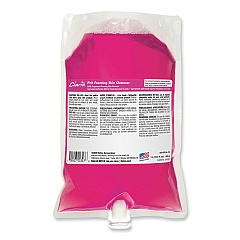 Betco Pink Foaming Skin Cleanser, Fresh, 1,000 mL Refill Bag, 6/Carton (7502900)