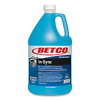 Betco Symplicity In-Sync Premium Hand Dishwashing Detergent, Fresh Ozonic Scent, 1 gal Bottle, 4/Carton (18510400)