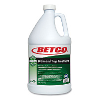 Betco BioActive Solutions Drain and Trap Treatment, Ocean Scent, 1 gal Bottle, 4/Carton (26000400)