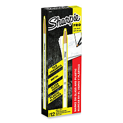 Sharpie Peel-Off China Markers, White, Dozen (2060)