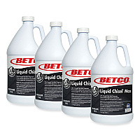 Betco Liquid Chisel Max Non-Butyl Degreaser, Characteristic Scent, 1 gal Bottle, 4/Carton (1450400)