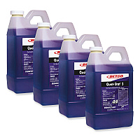 Betco Quat-Stat 5 Disinfectant, Lavender Scent, 2 L Bottle, 4/Carton (3414700)
