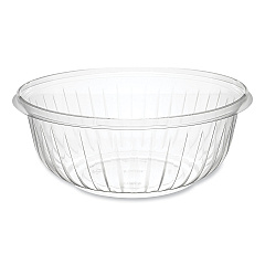 Presentabowls Clear Bowls, 32 Oz, Plastic, 63/bag, 252/carton